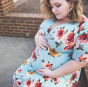 Floral Maternity Dress